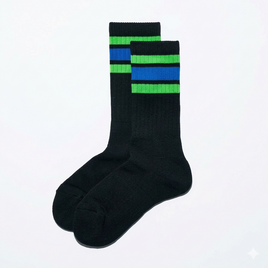 Family Mart Black Socks